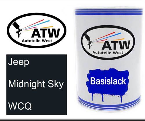 Jeep, Midnight Sky, WCQ: 500ml Lackdose, von ATW Autoteile West.